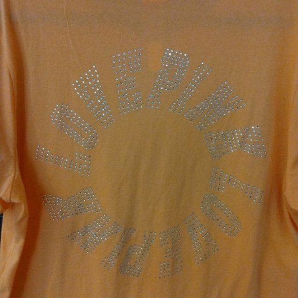 🆕 VS PINK Bling T-shirt XL - Picture 2 of 6